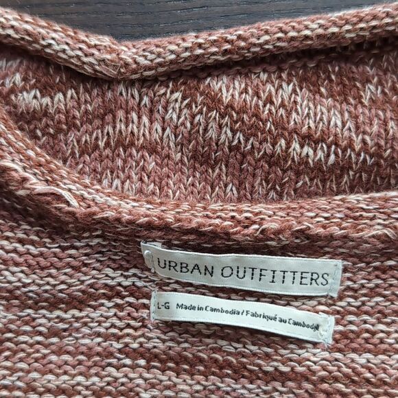 Urban Outfitters marled sweater vest tank cropped size l - Picture 5 of 8